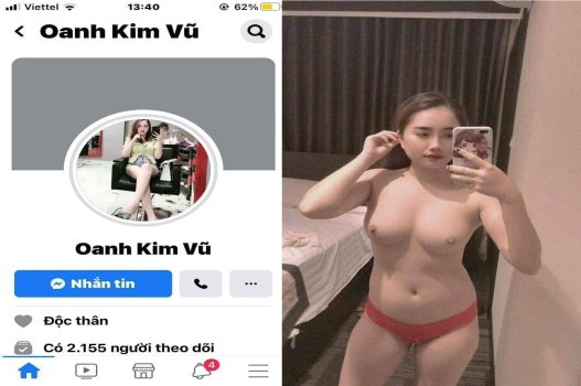 Vũ Kim Oanh mông bự mê nâng lên cho anh đập